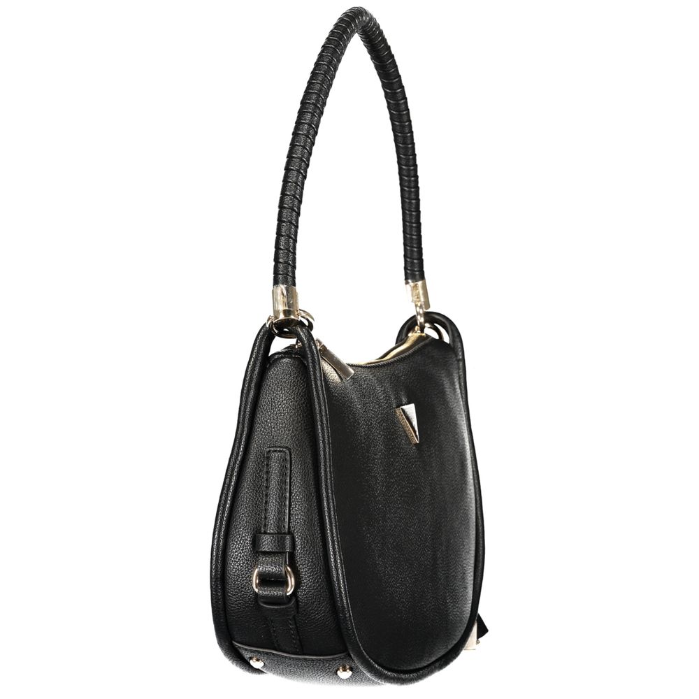 Guess Jeans "Nero Polyurethane Women Handbag" - Luxury Boutique Co