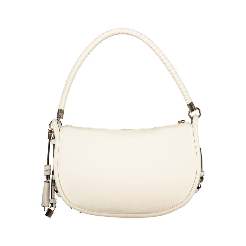 Guess Jeans White Polyurethane Women's Handbag - Luxury Boutique Co