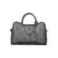 Guess Jeans "Black Polyurethane Women Handbag" - Luxury Boutique Co
