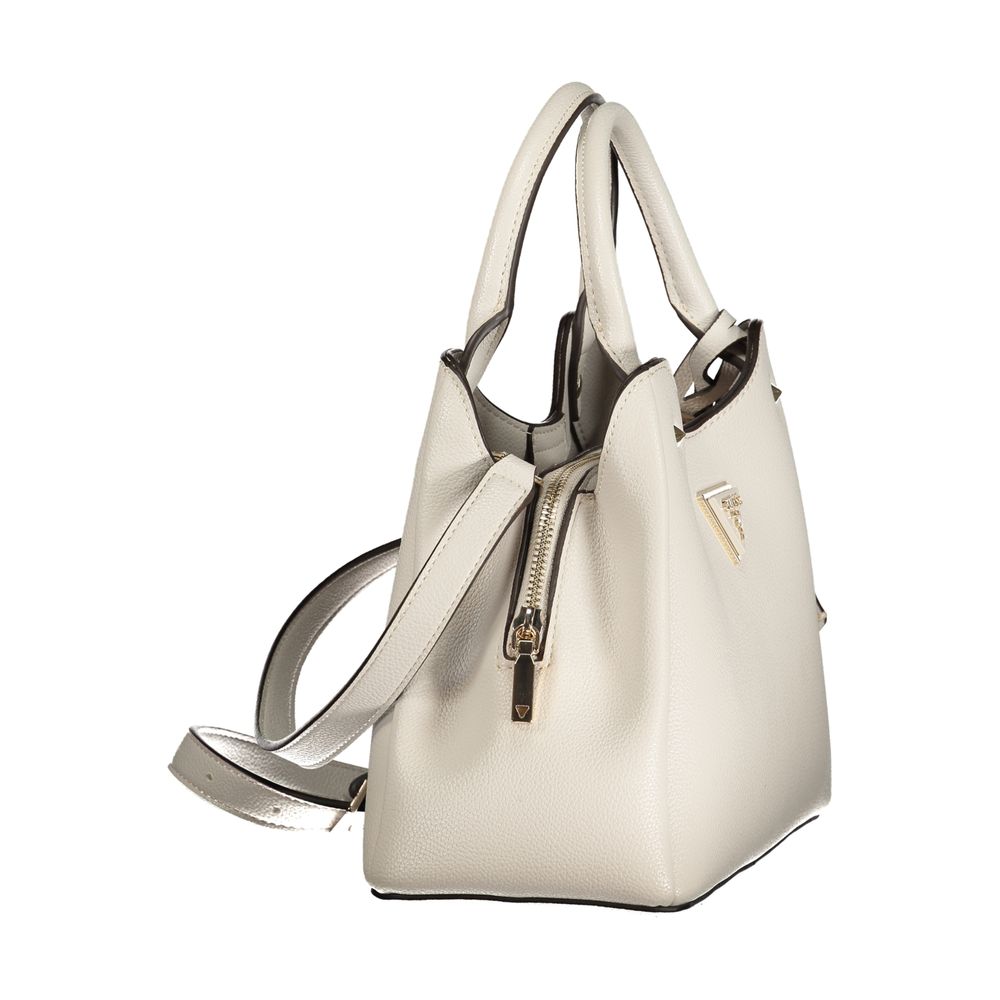 Guess Jeans Grigio Poliuretano Womens Handbag - Luxury Boutique Co