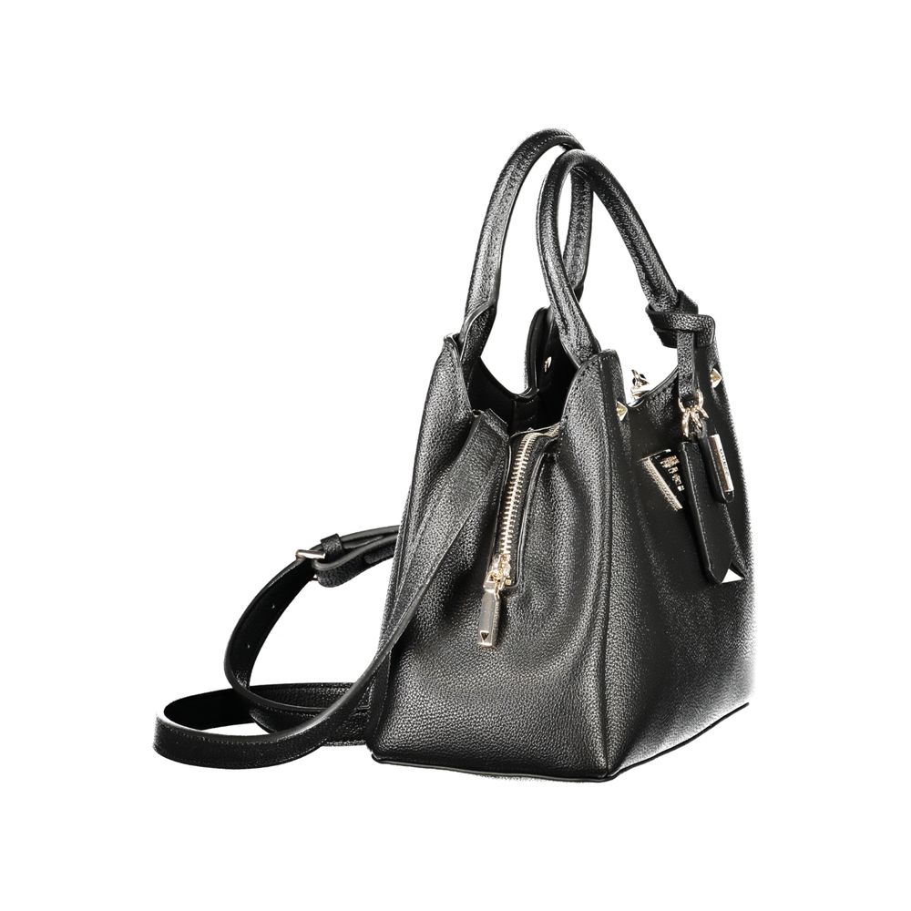Guess Jeans Black Polyurethane Women Handbag - Luxury Boutique Co