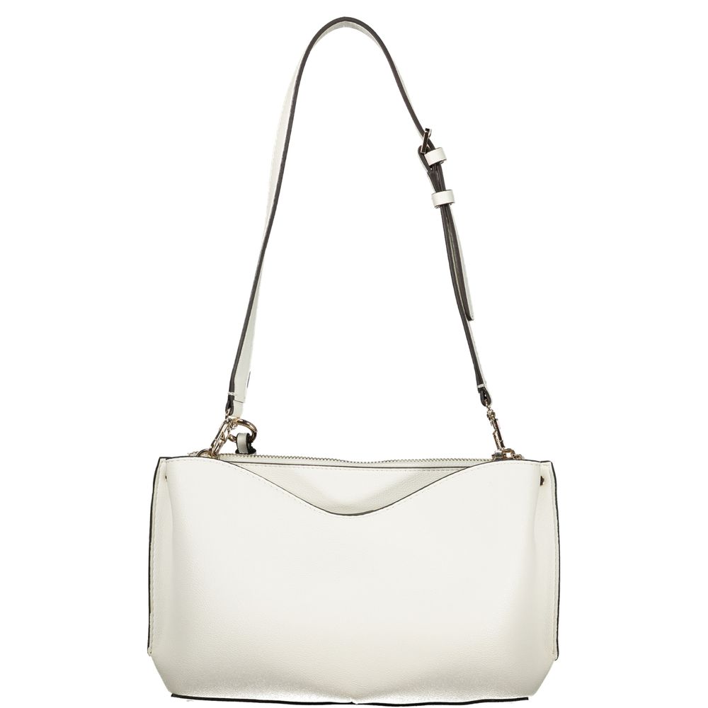 Guess Jeans White Polyurethane Women's Bag - Luxury Boutique Co