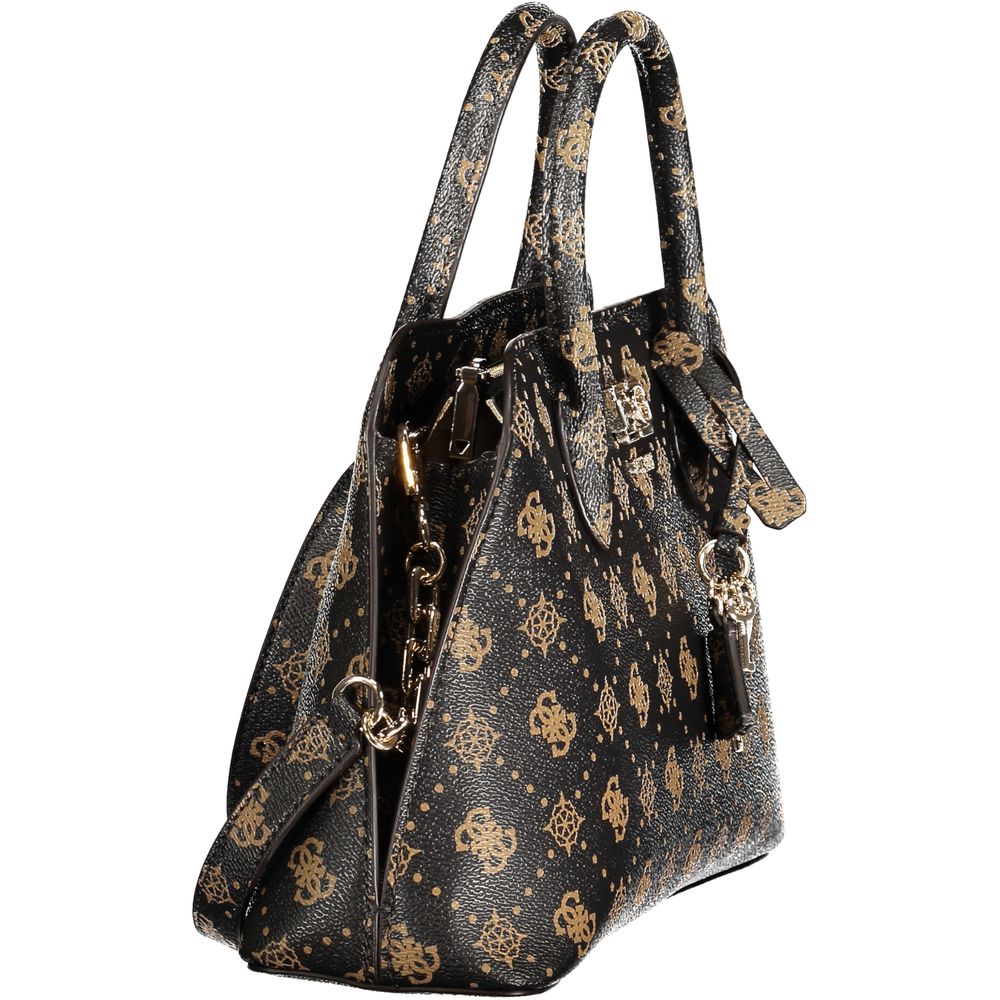 Guess Jeans Marrone Polyurethane Woman Handbag - Luxury Boutique Co