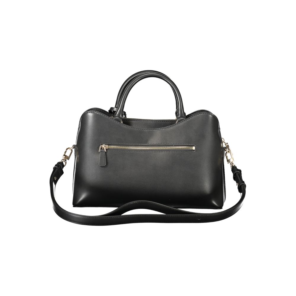 Guess Jeans Black Polyurethane Women's Handbag - Luxury Boutique Co
