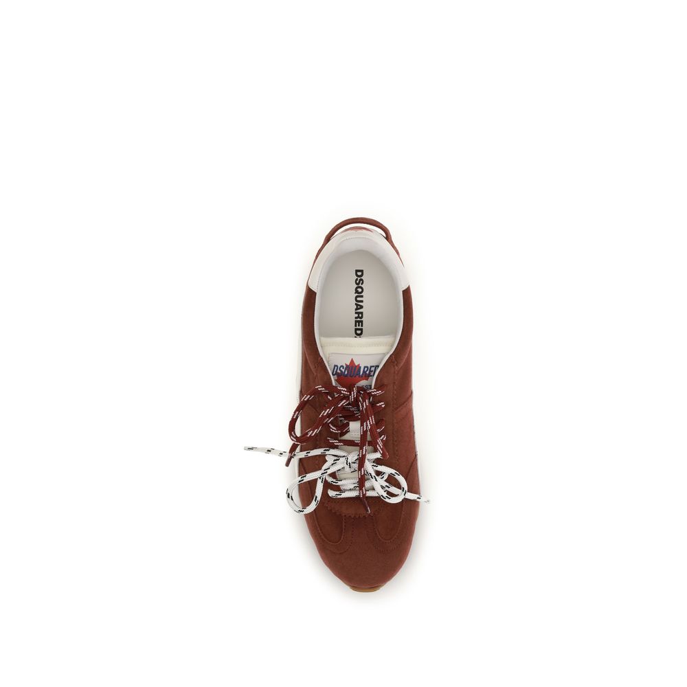 Dsquared² Multicolor Calf Leather Bos Taurus Low Top Sneakers - Luxury Boutique Co