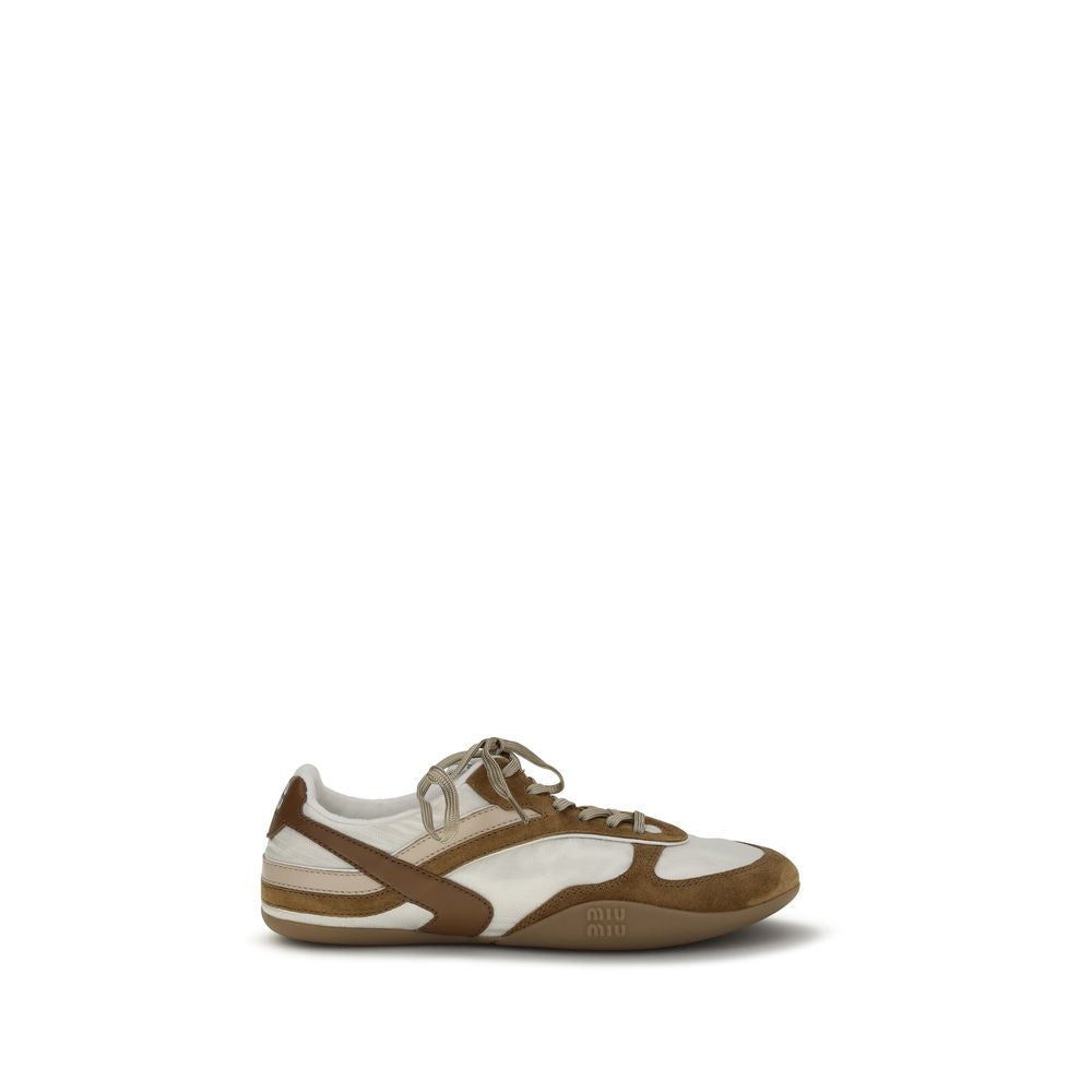 Miu Miu Multicolor Calf Leather Bos Taurus Athletic Sneakers - Luxury Boutique Co