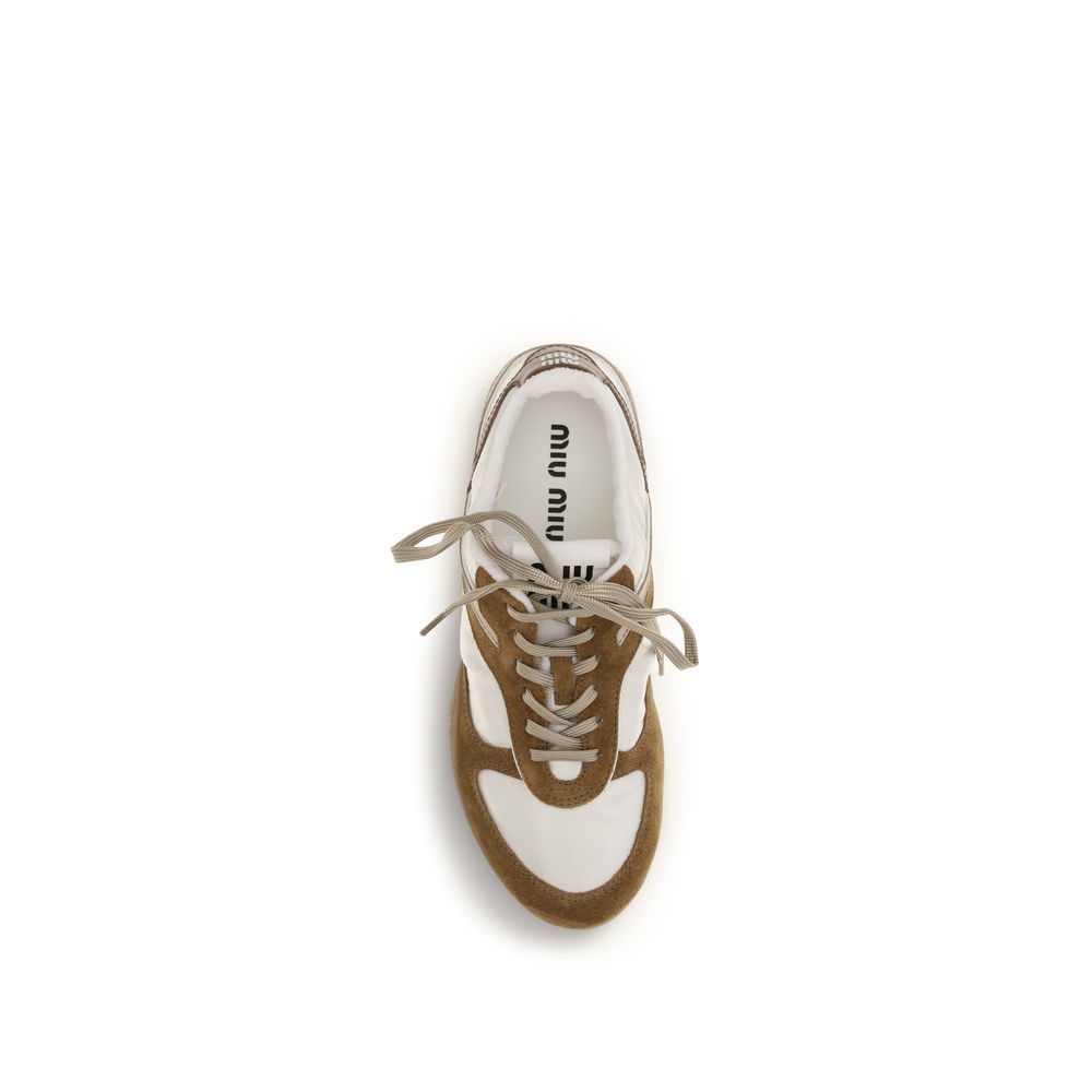 Miu Miu Multicolor Calf Leather Bos Taurus Athletic Sneakers - Luxury Boutique Co