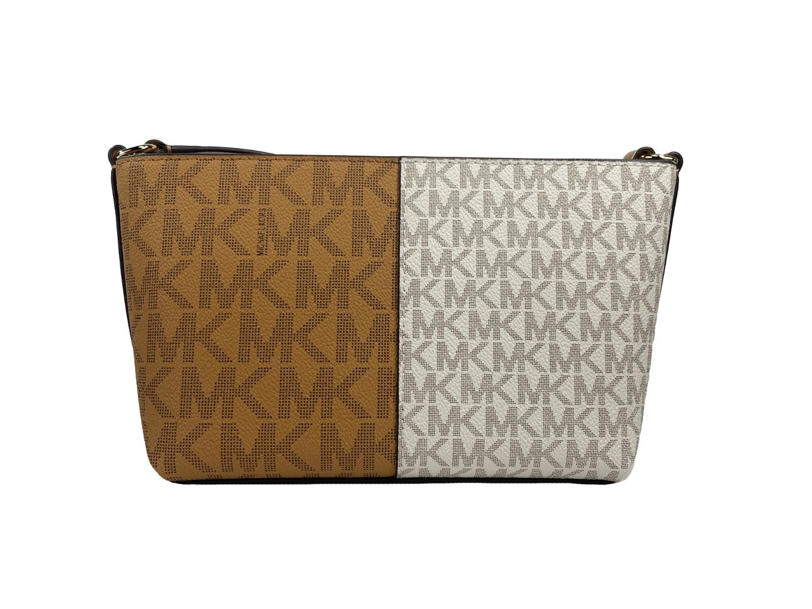 Michael Kors Jet Set - Small Two-Tone Logo Crossbody Bag - Luxury Boutique Co