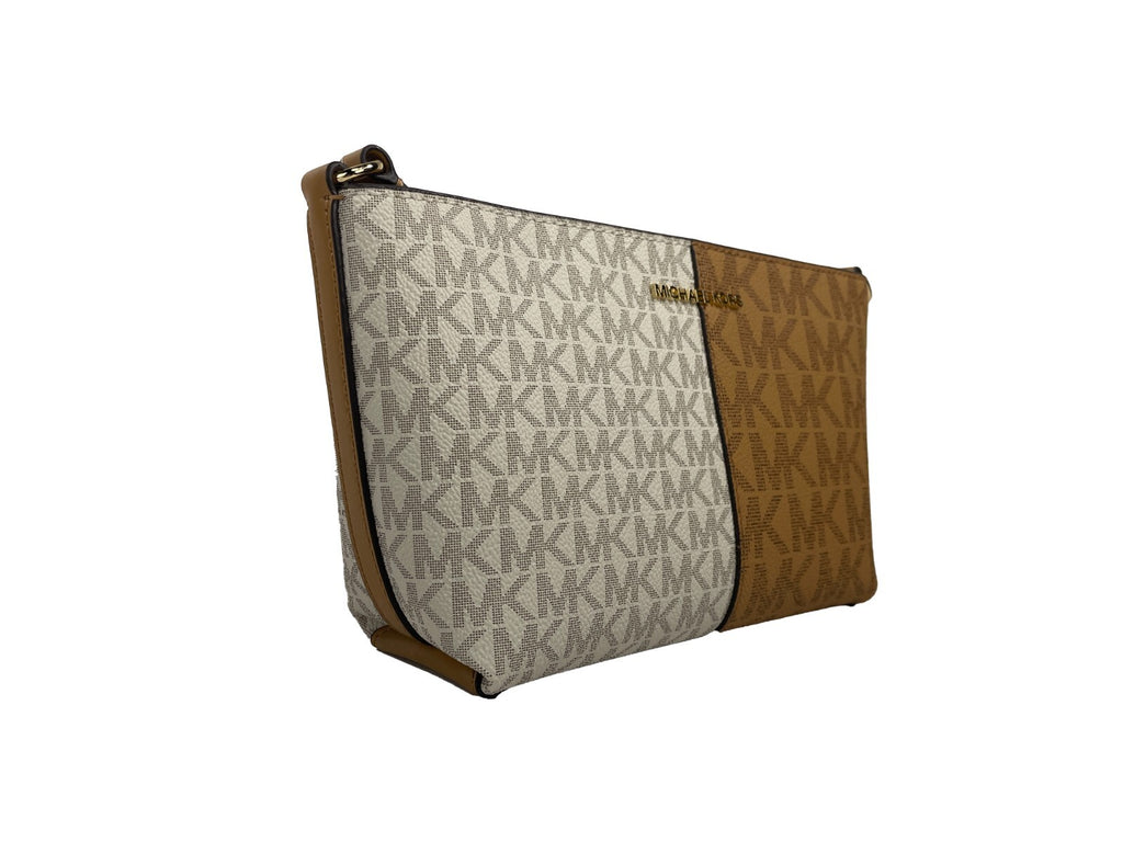 Michael Kors Jet Set - Small Two-Tone Logo Crossbody Bag - Luxury Boutique Co