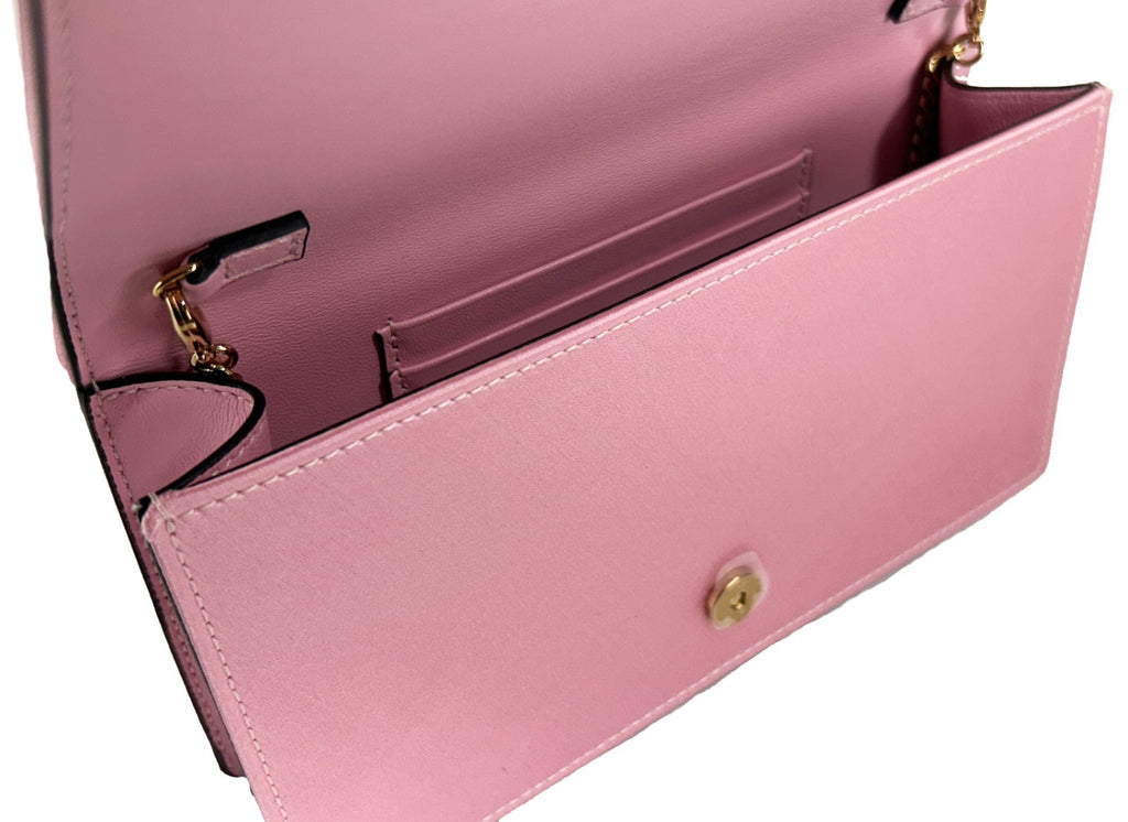 Versace Medusa Crystal Satin Mini Chain Crossbody Bag Purse - Luxury Boutique Co