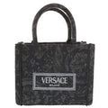 Versace Women'S 'Extra Small Athena' Shopping Bag Black - Luxury Boutique Co