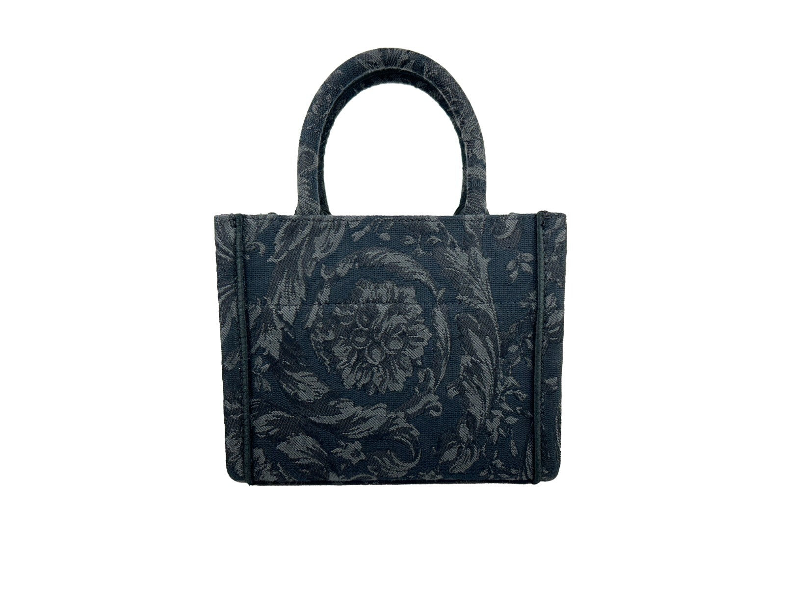 Versace Women'S 'Extra Small Athena' Shopping Bag Black - Luxury Boutique Co