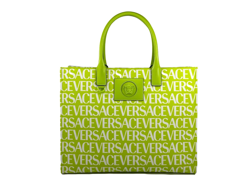 Versace Medusa Large Canvas Large Tote Bag - Luxury Boutique Co