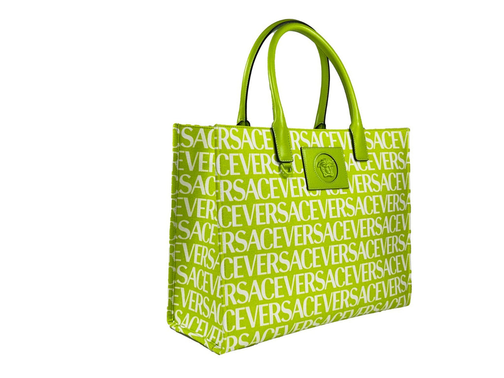 Versace Medusa Large Canvas Large Tote Bag - Luxury Boutique Co