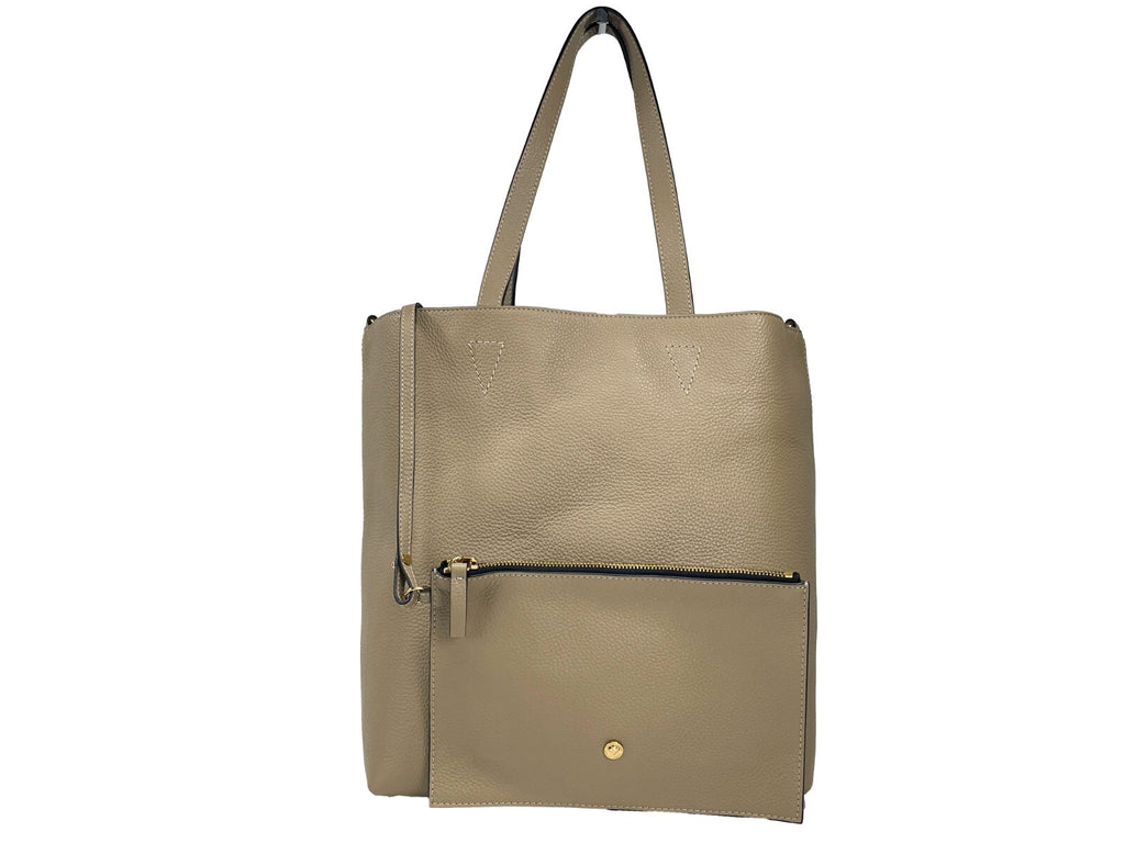 Versace Medusa Large Leather Tote Bag With Pouch - Luxury Boutique Co