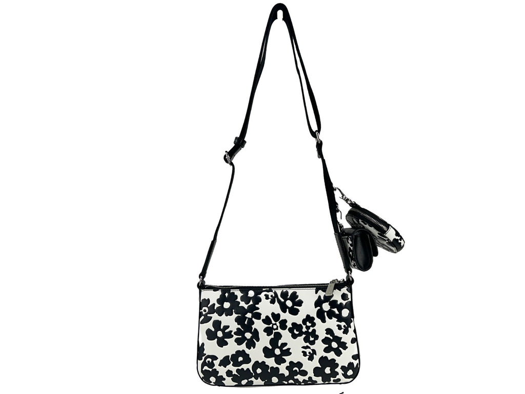 Michael Kors Floral Crossbody Tech Attachment Bag Purse - Luxury Boutique Co