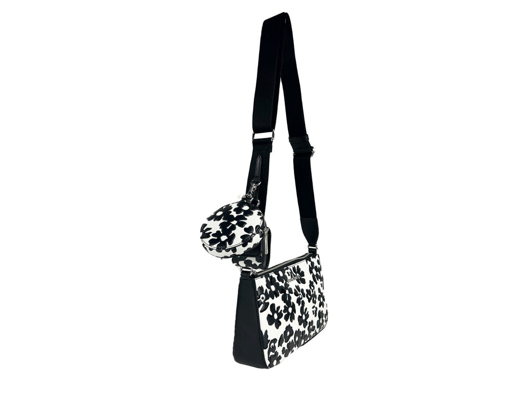 Michael Kors Floral Crossbody Tech Attachment Bag Purse - Luxury Boutique Co