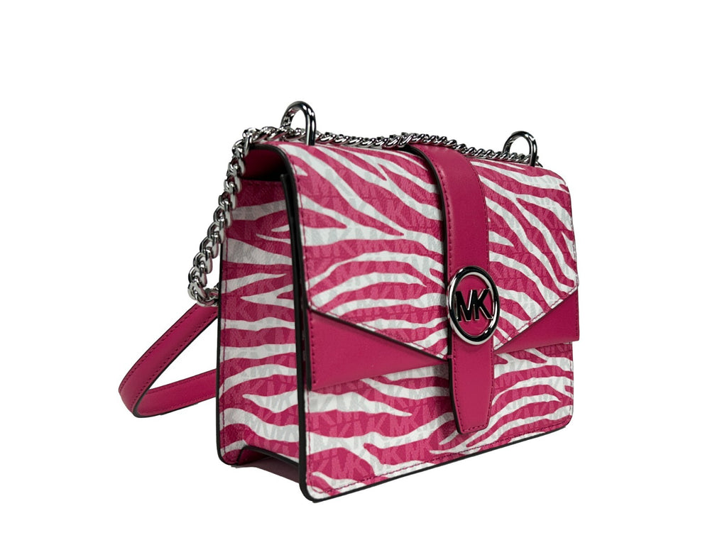 Michael Kors Greenwich Small Flap Shoulder Crossbody Bag - Luxury Boutique Co