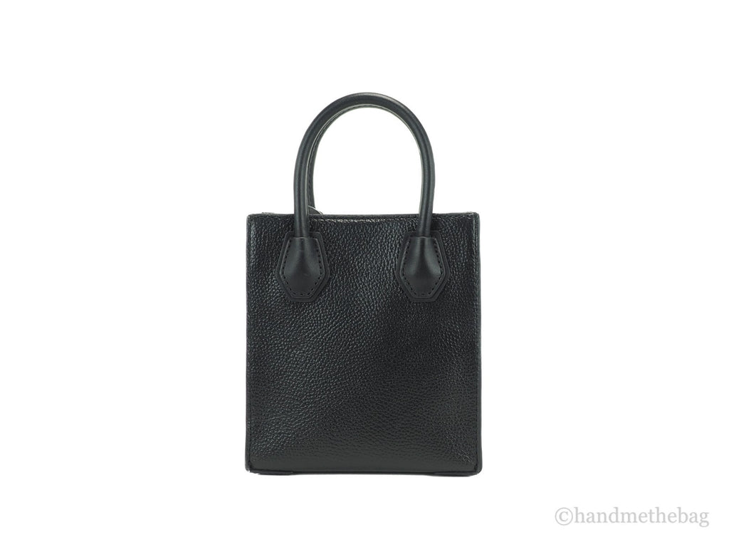 Michael Kors Women'S Leather XS Mercer Crossbody Black Solid - Luxury Boutique Co