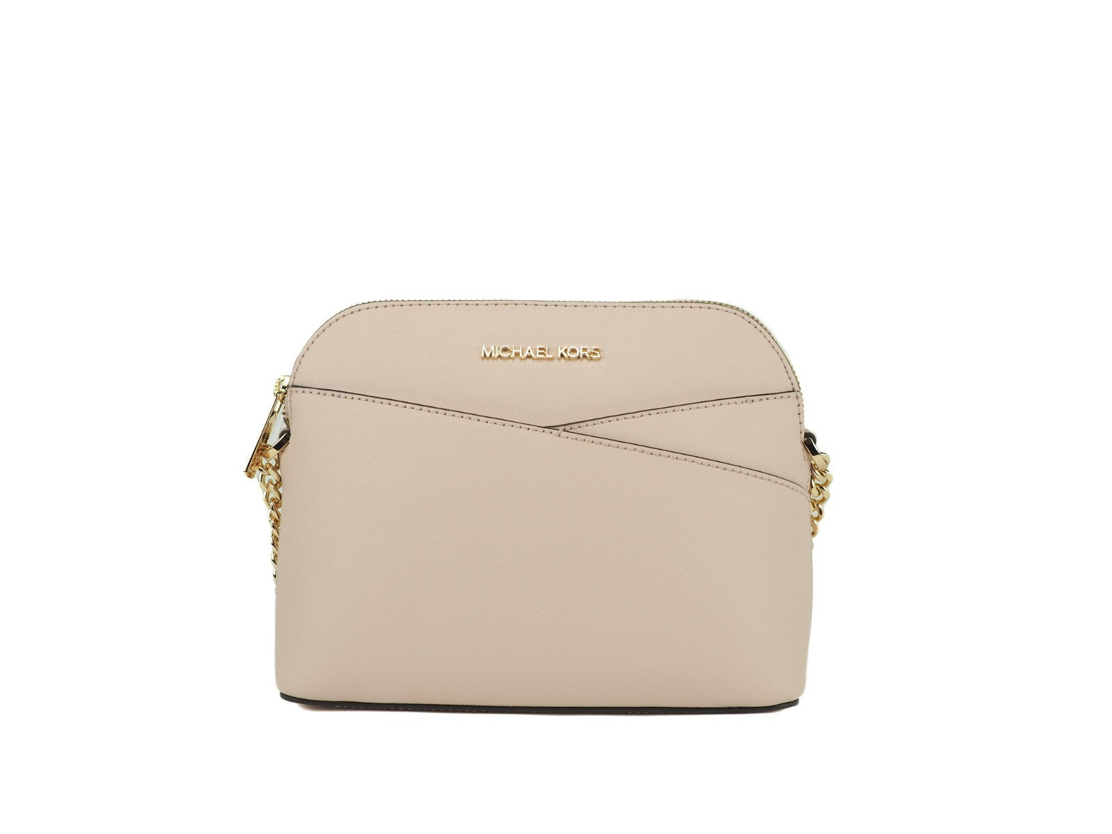 Michael Kors Women'S Jet Set Travel Dome Leather Crossbody Bag - Luxury Boutique Co