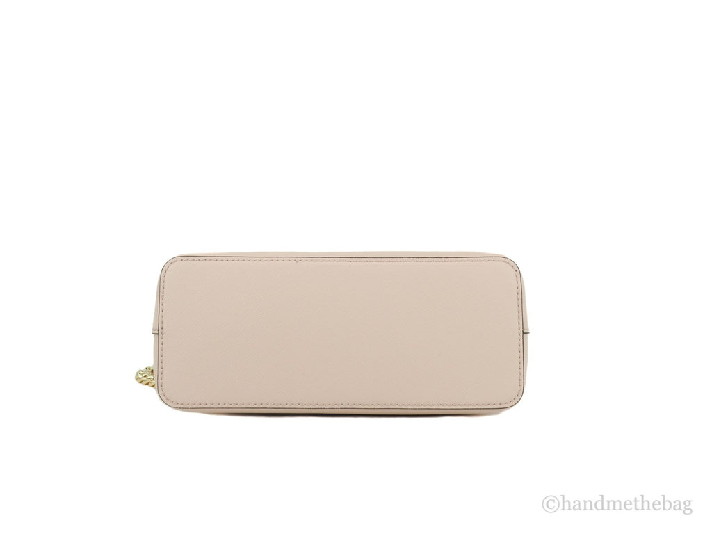 Michael Kors Women'S Jet Set Travel Dome Leather Crossbody Bag - Luxury Boutique Co
