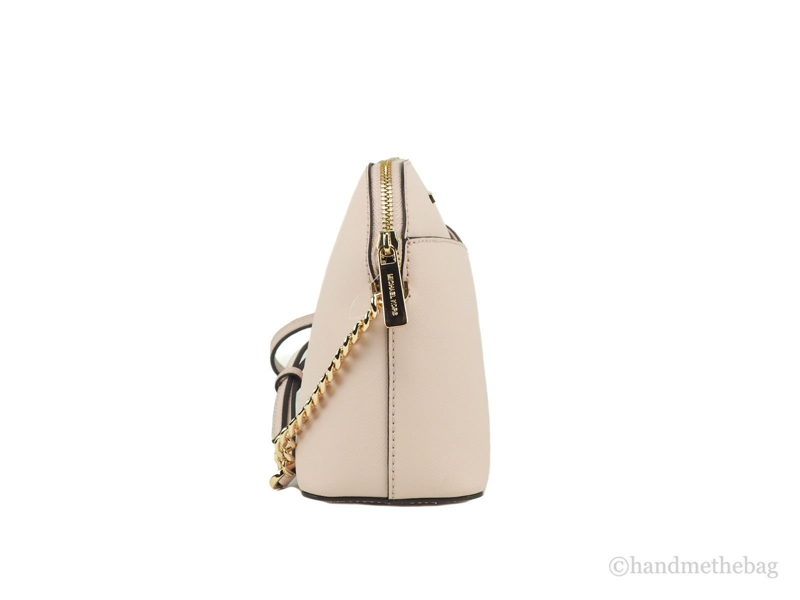 Michael Kors Women'S Jet Set Travel Dome Leather Crossbody Bag - Luxury Boutique Co