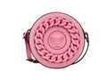 Versace Round Disco Leather Camera Case Crossbody Bag - Luxury Boutique Co