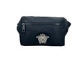 Versace Medusa Black Nylon Belt Bag Waist Fanny Pack Purse - Luxury Boutique Co
