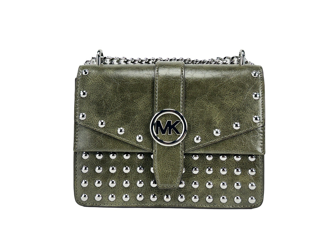 Michael Kors Greenwich Small Flap Shoulder Crossbody Bag - Luxury Boutique Co