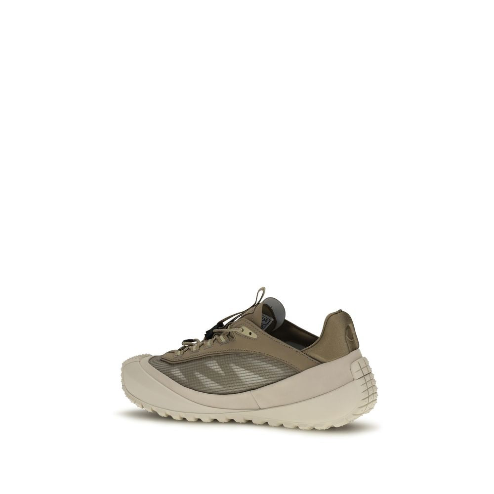 Moncler Gray Polyester Athletic Sneakers - Luxury Boutique Co