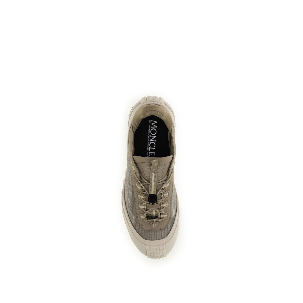 Moncler Gray Polyester Athletic Sneakers - Luxury Boutique Co