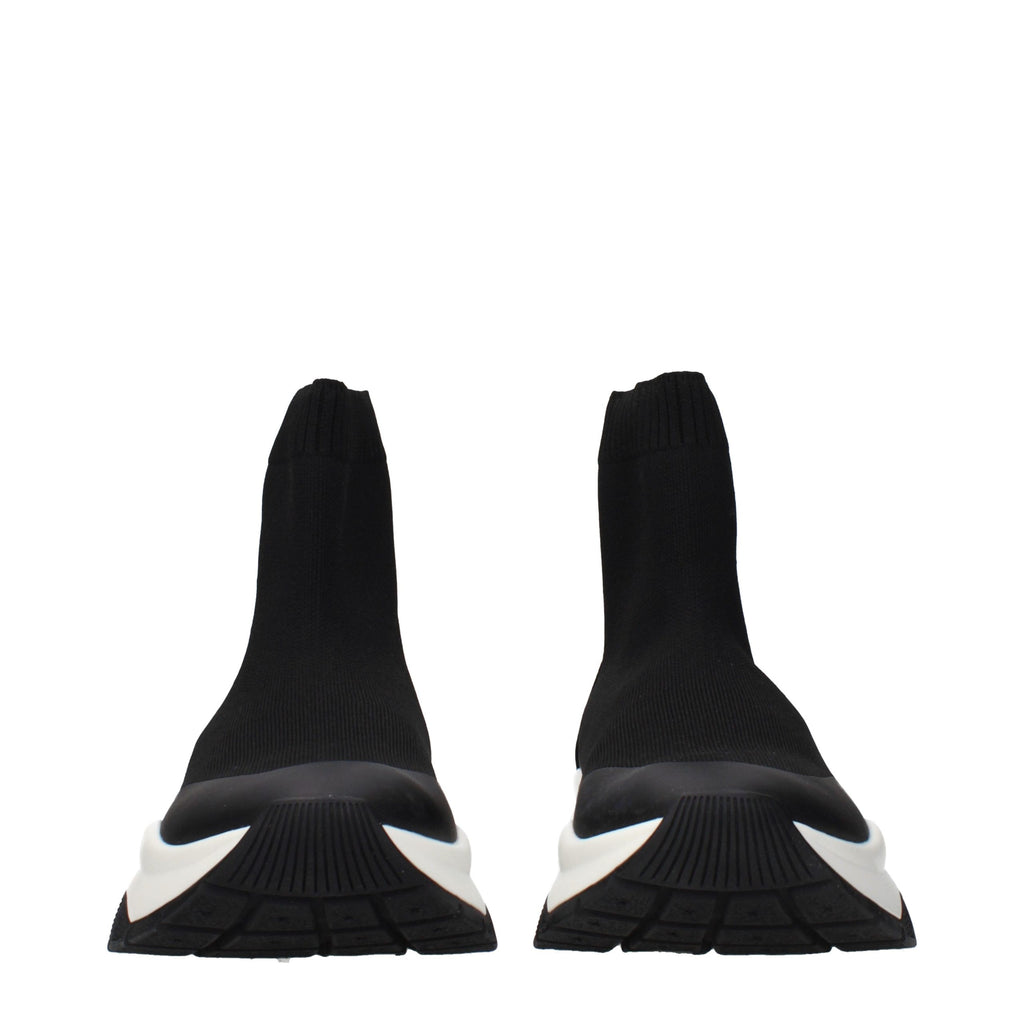 Jimmy Choo Black Fabric Ankle Boots - Luxury Boutique Co