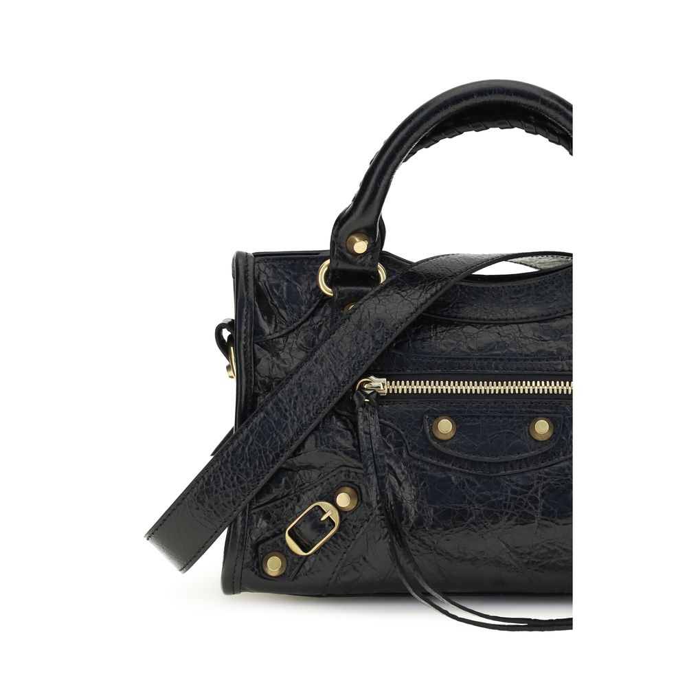 Balenciaga Black Lamb Ovis Aries Aries Handbag - Luxury Boutique Co