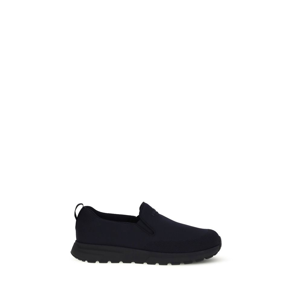 Prada Blue Fabric Sneakers - Luxury Boutique Co