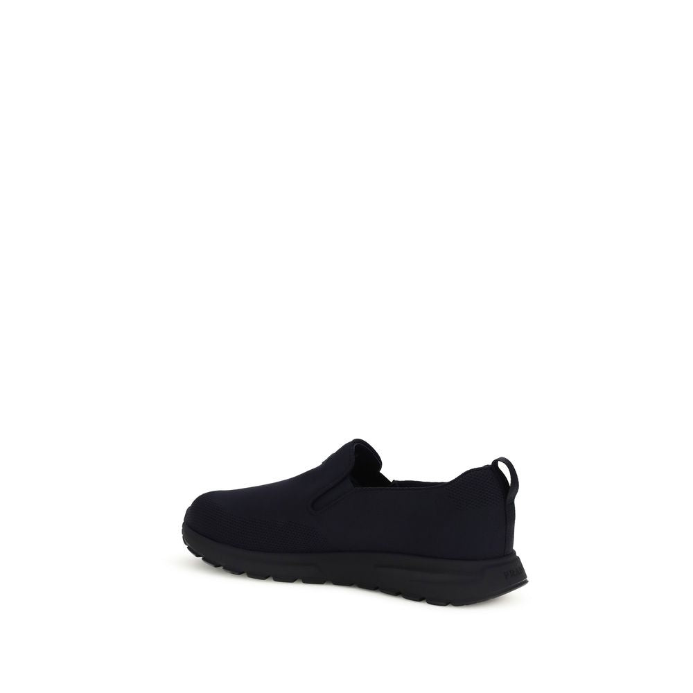 Prada Blue Fabric Sneakers - Luxury Boutique Co