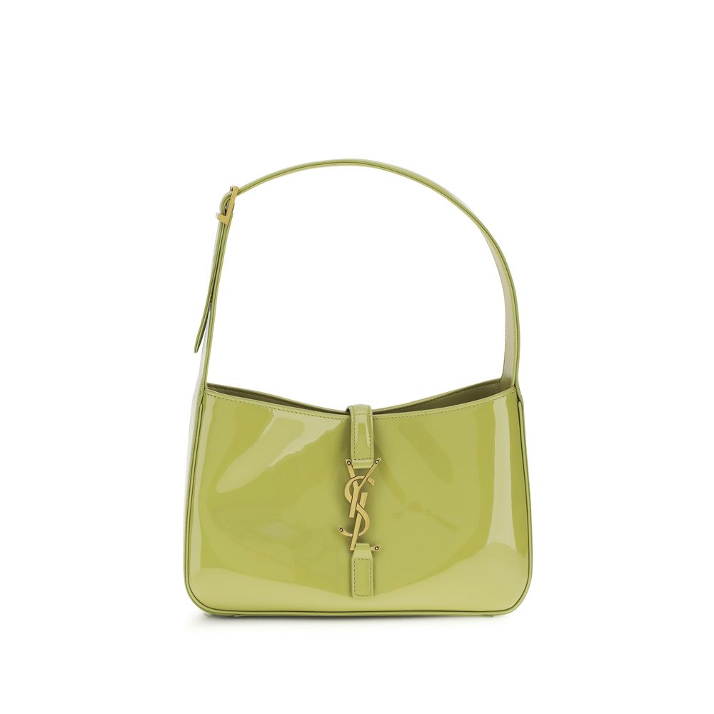 Saint Laurent Bicolor Calf Leather Bos Taurus Shoulder Bag - Luxury Boutique Co
