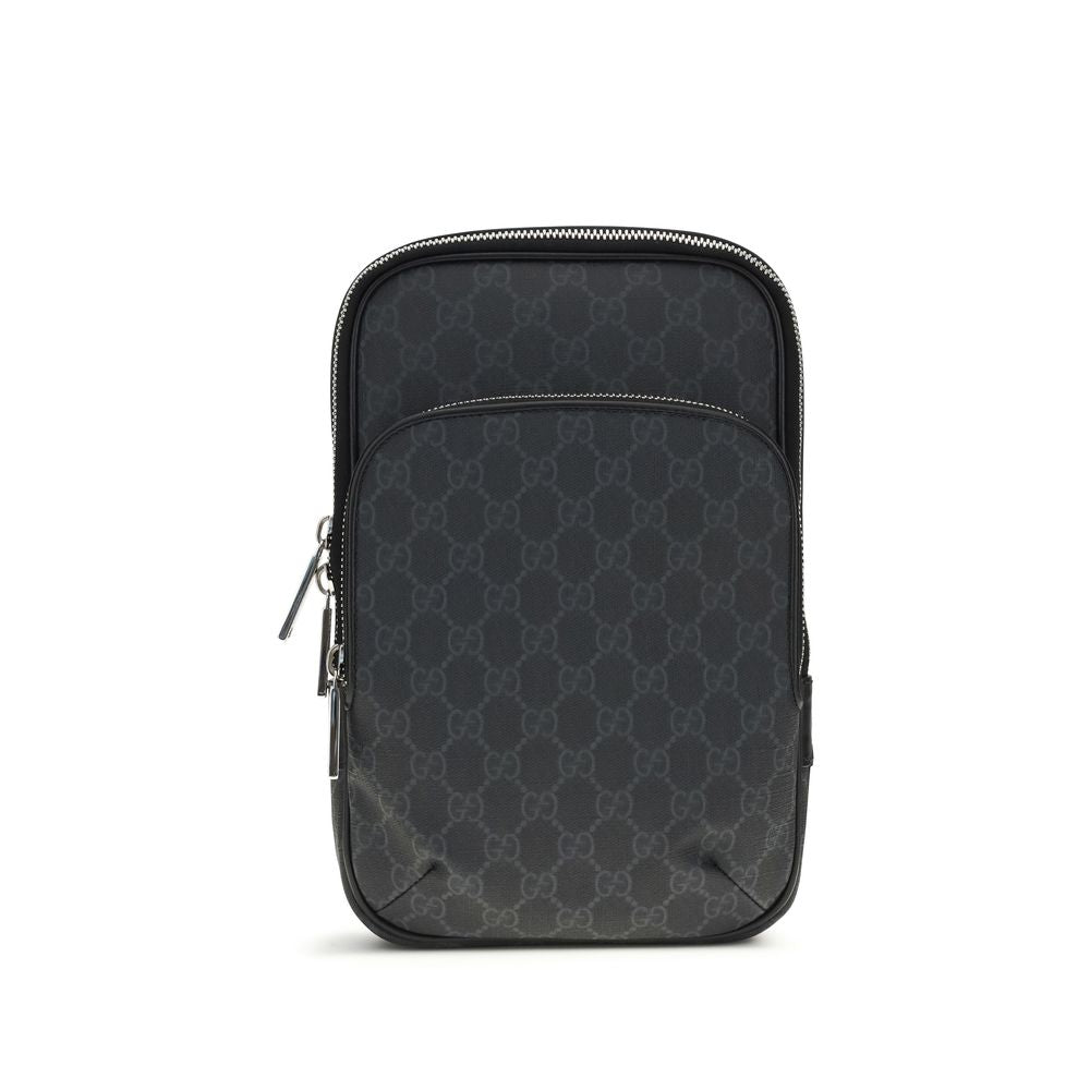 Gucci Black Polyurethane Shoulder Bag - Luxury Boutique Co