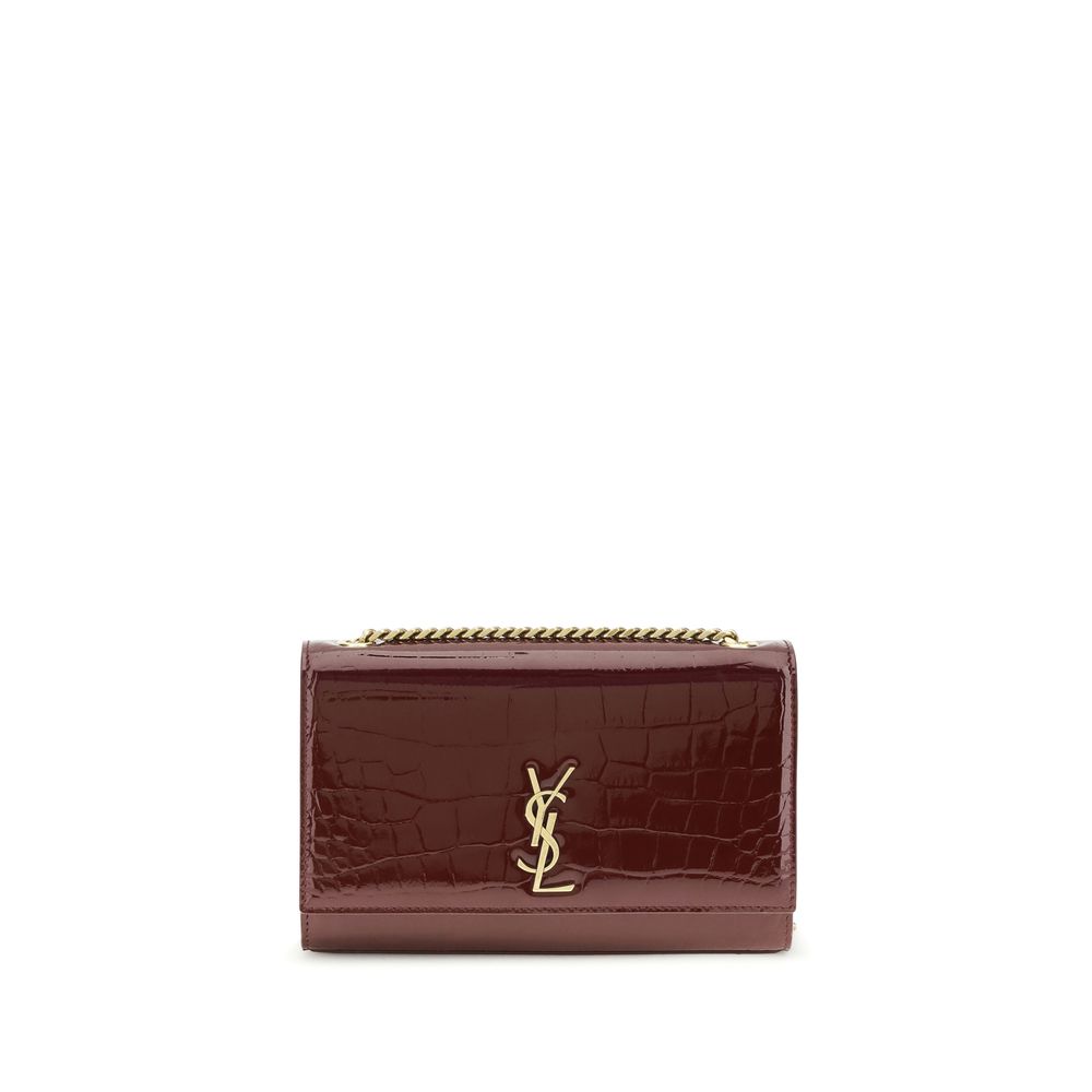 Saint Laurent Bordeaux Calf Leather Bos Taurus Shoulder Bag - Luxury Boutique Co