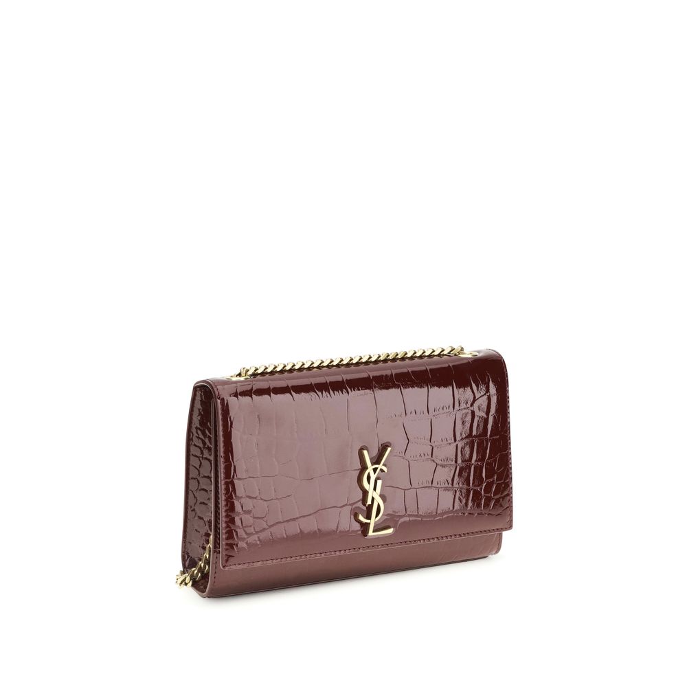 Saint Laurent Bordeaux Calf Leather Bos Taurus Shoulder Bag - Luxury Boutique Co