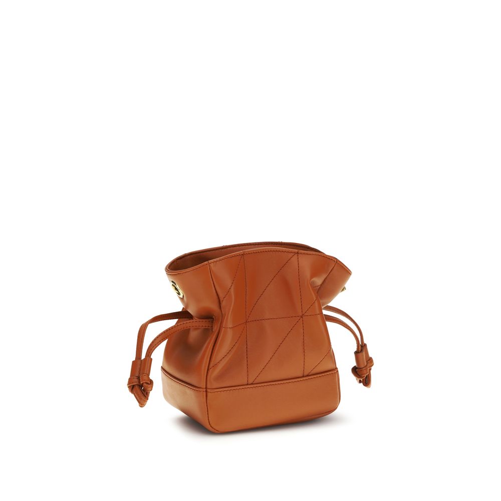 Saint Laurent Orange Lamb Ovis Aries Aries Clutch Bag - Luxury Boutique Co