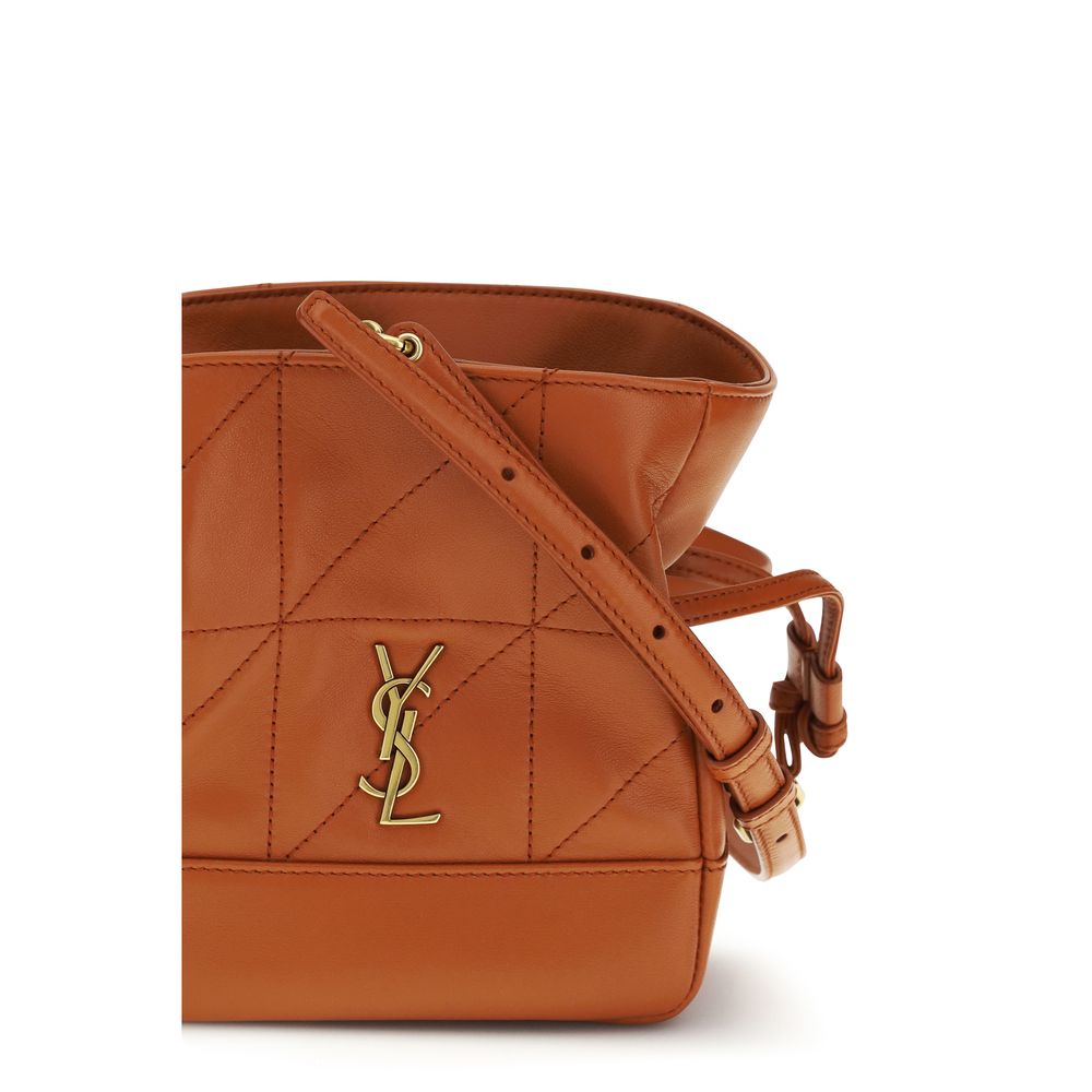Saint Laurent Orange Lamb Ovis Aries Aries Clutch Bag - Luxury Boutique Co