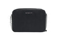 Michael Kors Jet Set Large East West Black Saffiano Leather Crossbody Handbag - Luxury Boutique Co