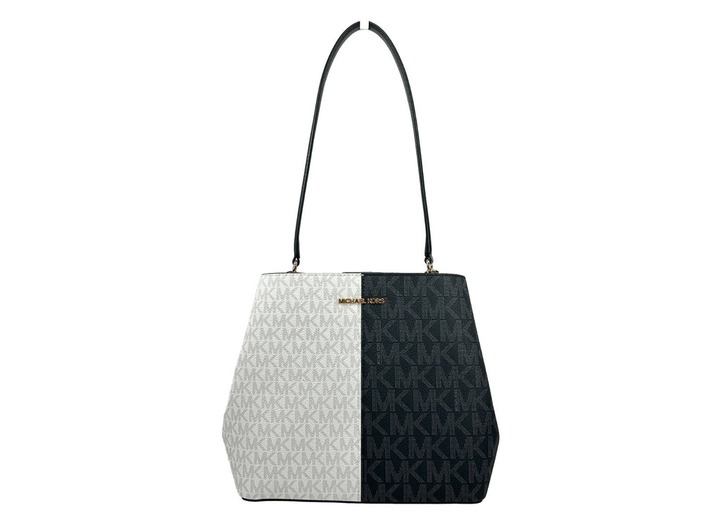 Michael Kors Medium Pratt Signature Bucket Bag - Luxury Boutique Co