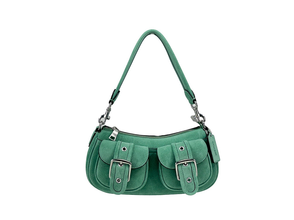 COACH Coach Ashton Suede Shoulder Bag Purse - Luxury Boutique Co