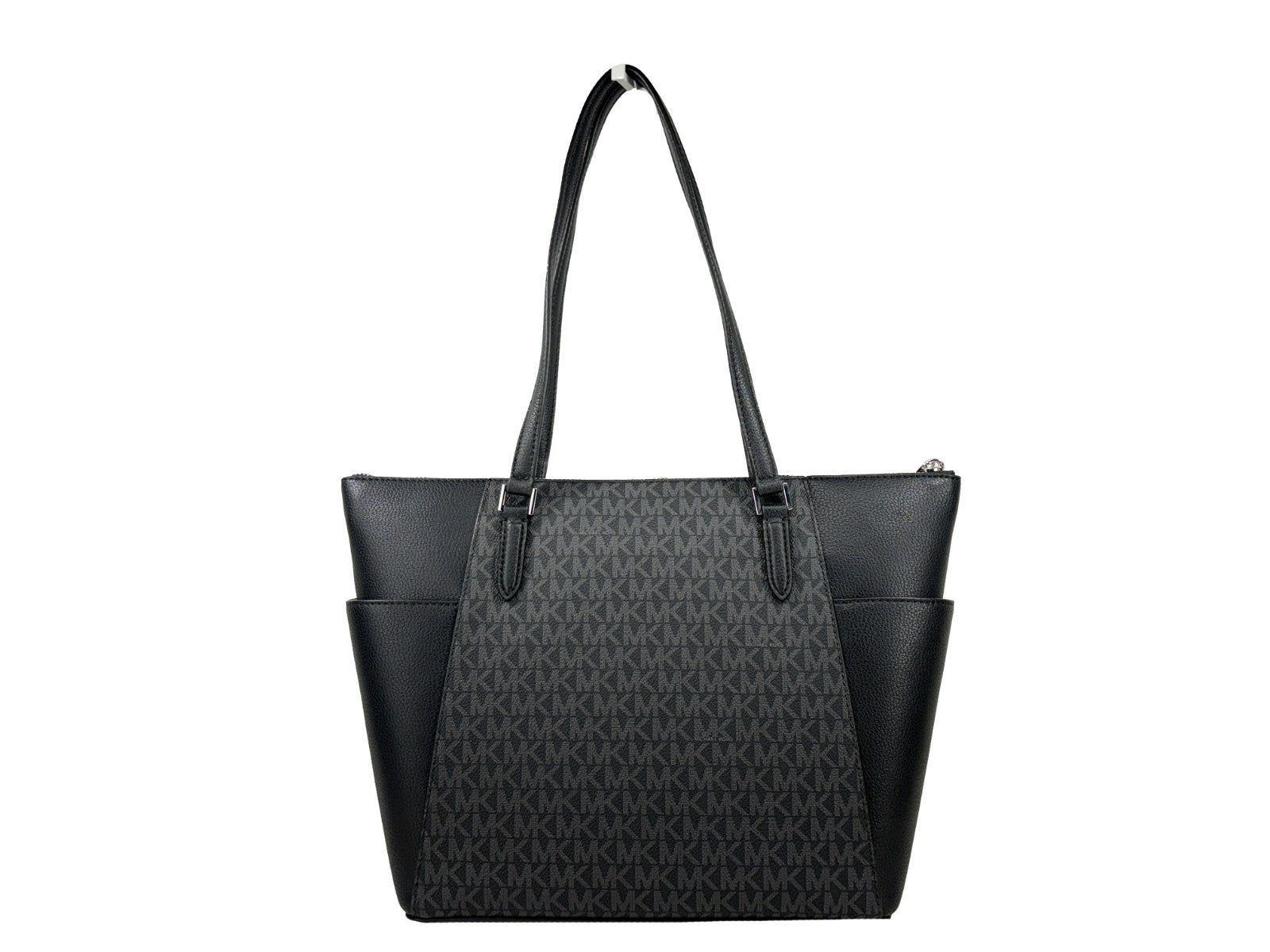 Michael Kors Charlotte Leather Top Zip Tote Bag - Luxury Boutique Co