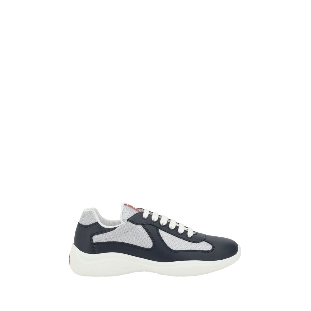 Prada Blue Polyamide Athletic Sneakers - Luxury Boutique Co