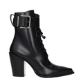 Jimmy Choo Black Leather Ankle Boots - Luxury Boutique Co