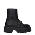 Jimmy Choo Black Leather Ankle Boots - Luxury Boutique Co