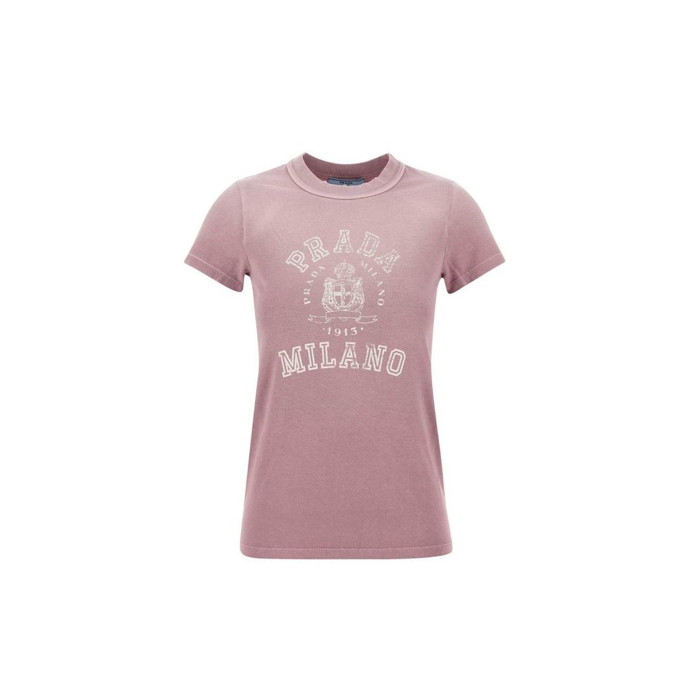 Prada Multicolor Cotton T-Shirt - Luxury Boutique Co