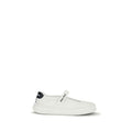 Miu Miu White Calf Leather Bos Taurus Ballet Flats - Luxury Boutique Co